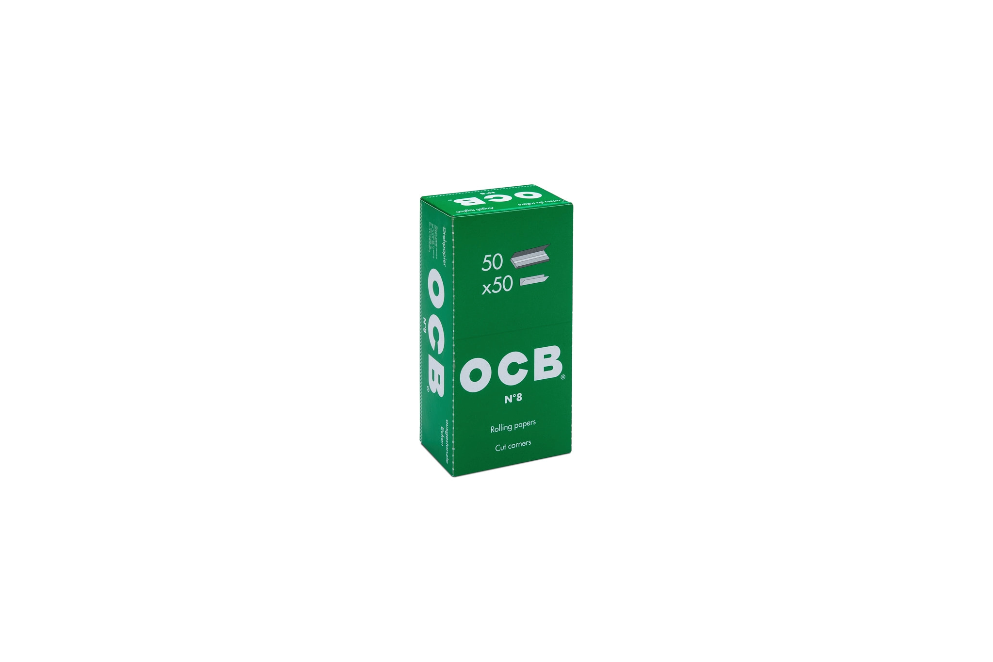 Bibułka OCB Green x50